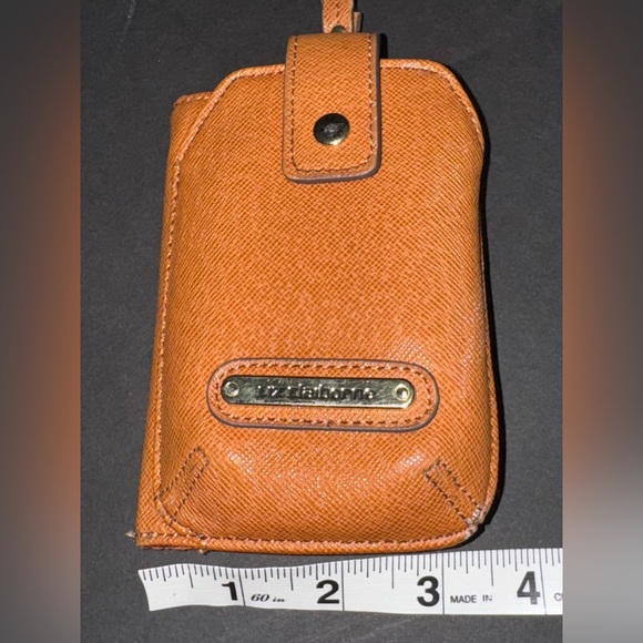 Liz Claiborne Cell Phone Wristlet  Purse Wallet 3.5” X 5” Brown - Picture 5 of 5